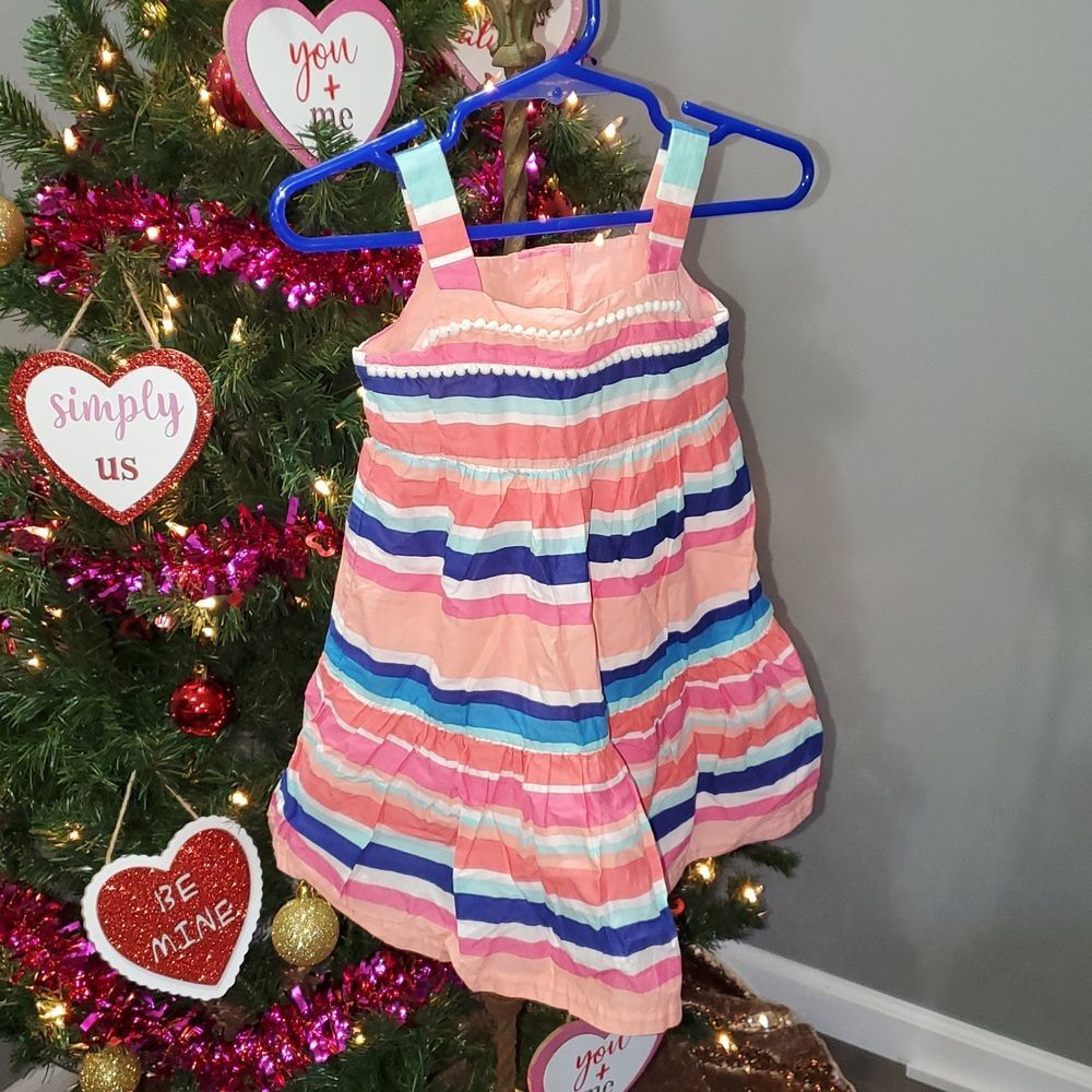 Girl's spring Gymboree dress with diaper cover